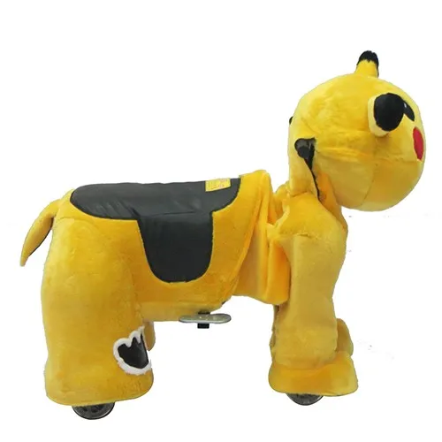 motorized plush animal scooters