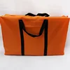 Orange-recyclable non-woven fabric quilt cover packaging bag/non-woven Article storage bag