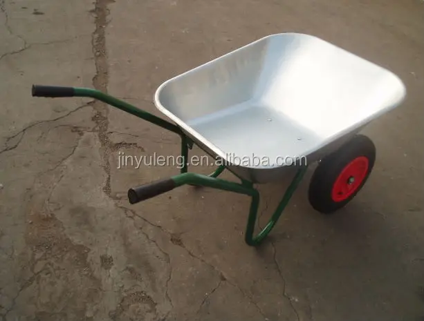 Aluminum alloy wheelbarrow concrete wheel barrow power capacity wheelbarrows