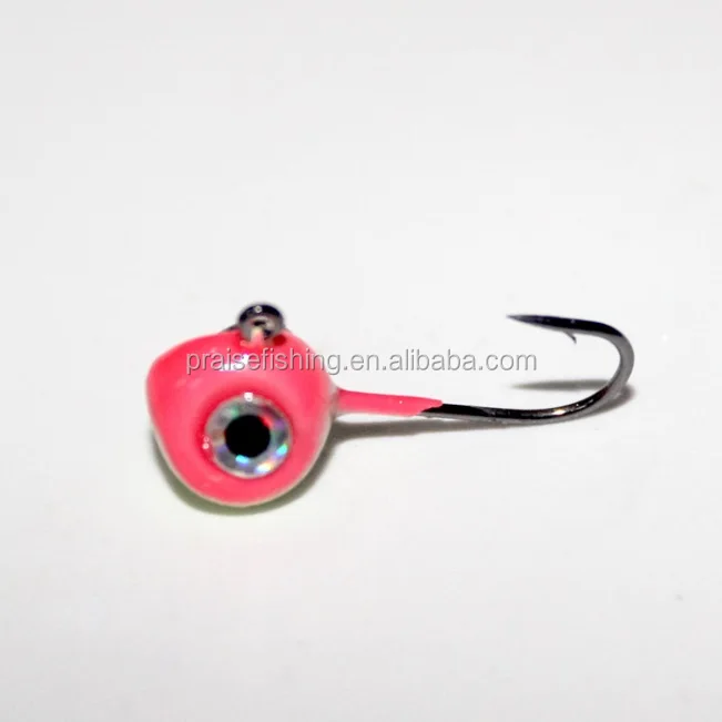 Wholesale High Quality Painted Fishing Jig Head Hook Lead Jig Head