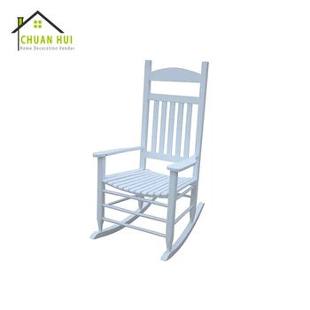 Sale Hardwood Modern Furniture Cheap White Wooden Rocking Chair