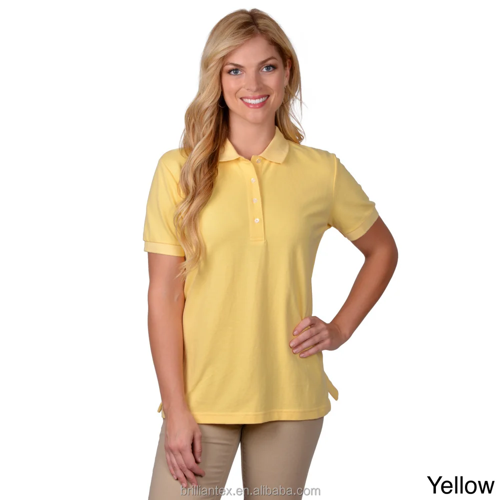 cotton polo shirts for ladies