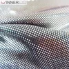 Reflective film keep warm silver fabric for track suit sportswear