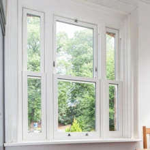 אנכי הזזה חלון זיגוג כפול אלומיניום כפול תלה חלונות הזזה חלון