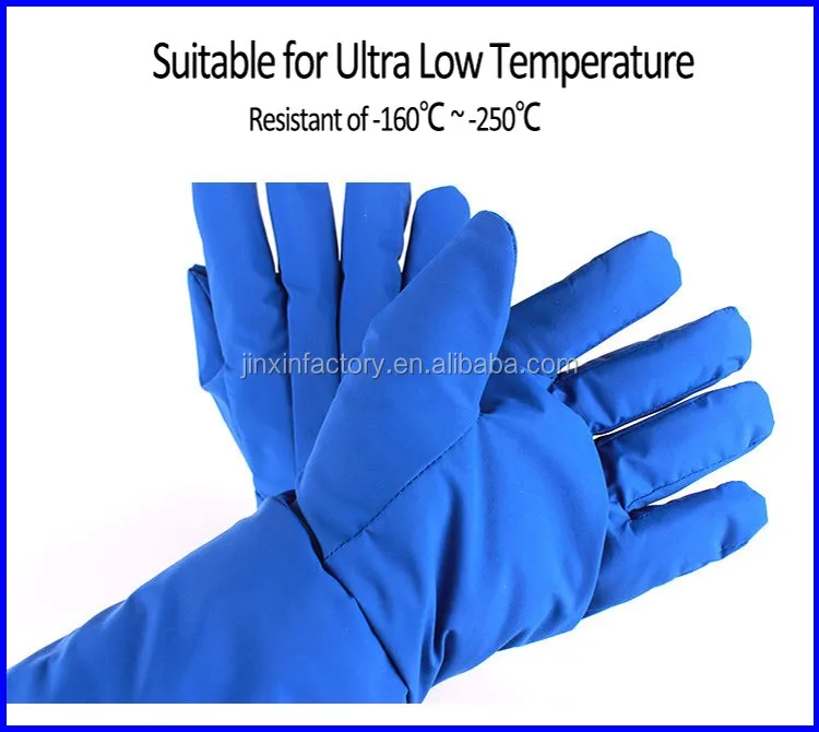 Anti Low Temperature 196 Degree Gloves Cold Liquid Nitrogen Cryo