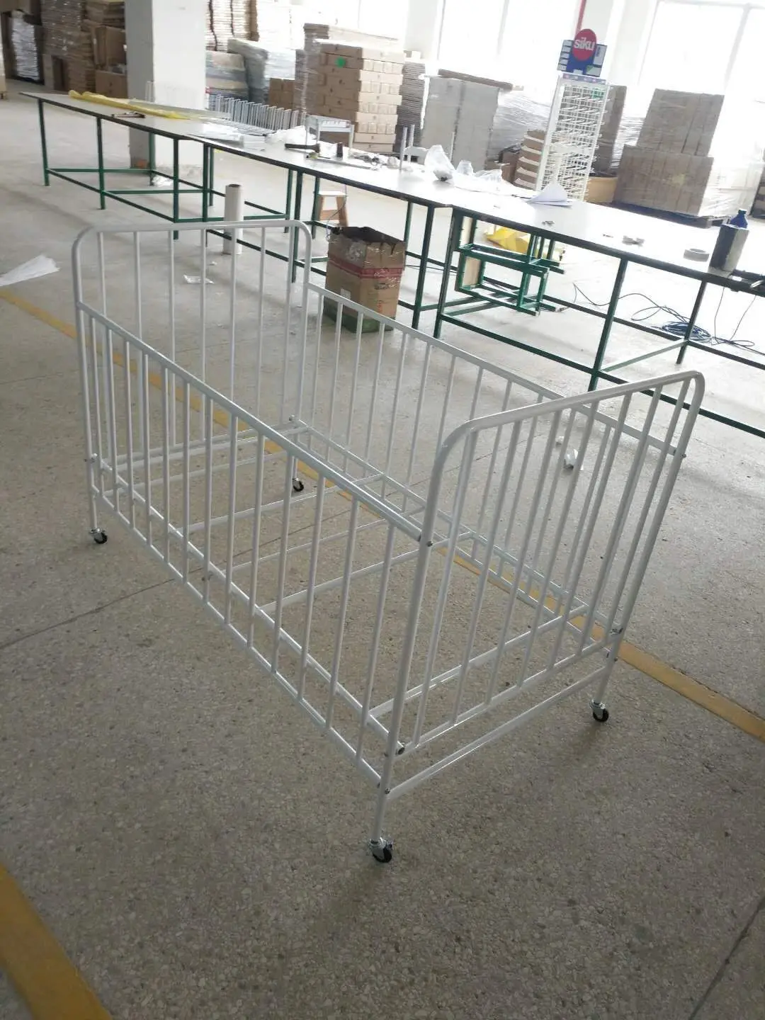 over cot changing table