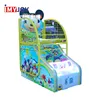 2018 new parents-children arcade basketball machine+mini basketball arcade system for kids