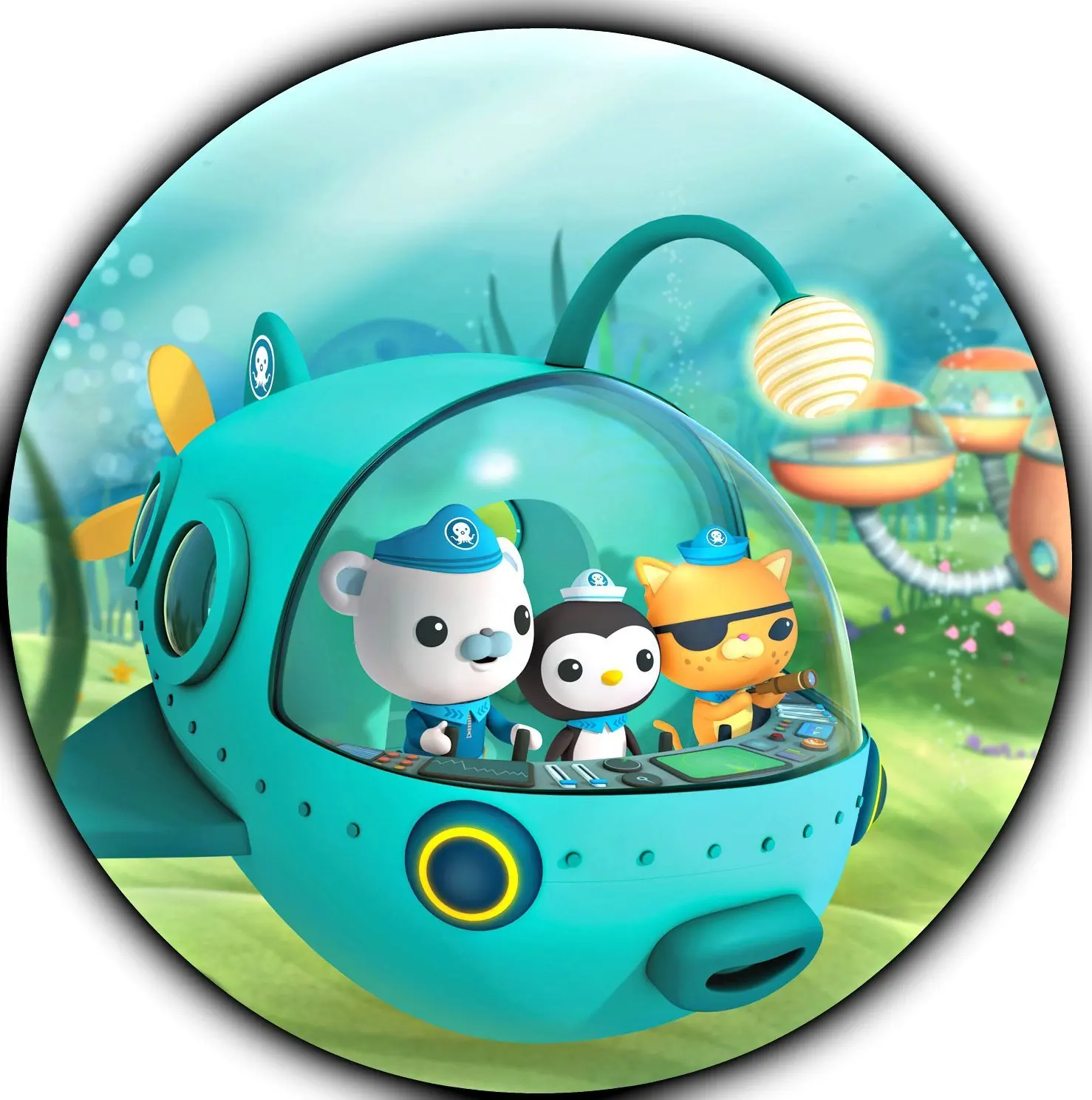 9.99. The Octonauts Image Photo Cake Topper Sheet Birthday Party - 8" ...