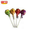 Cheap price round shape fruit flavor custom lollipop bonbon lollipop