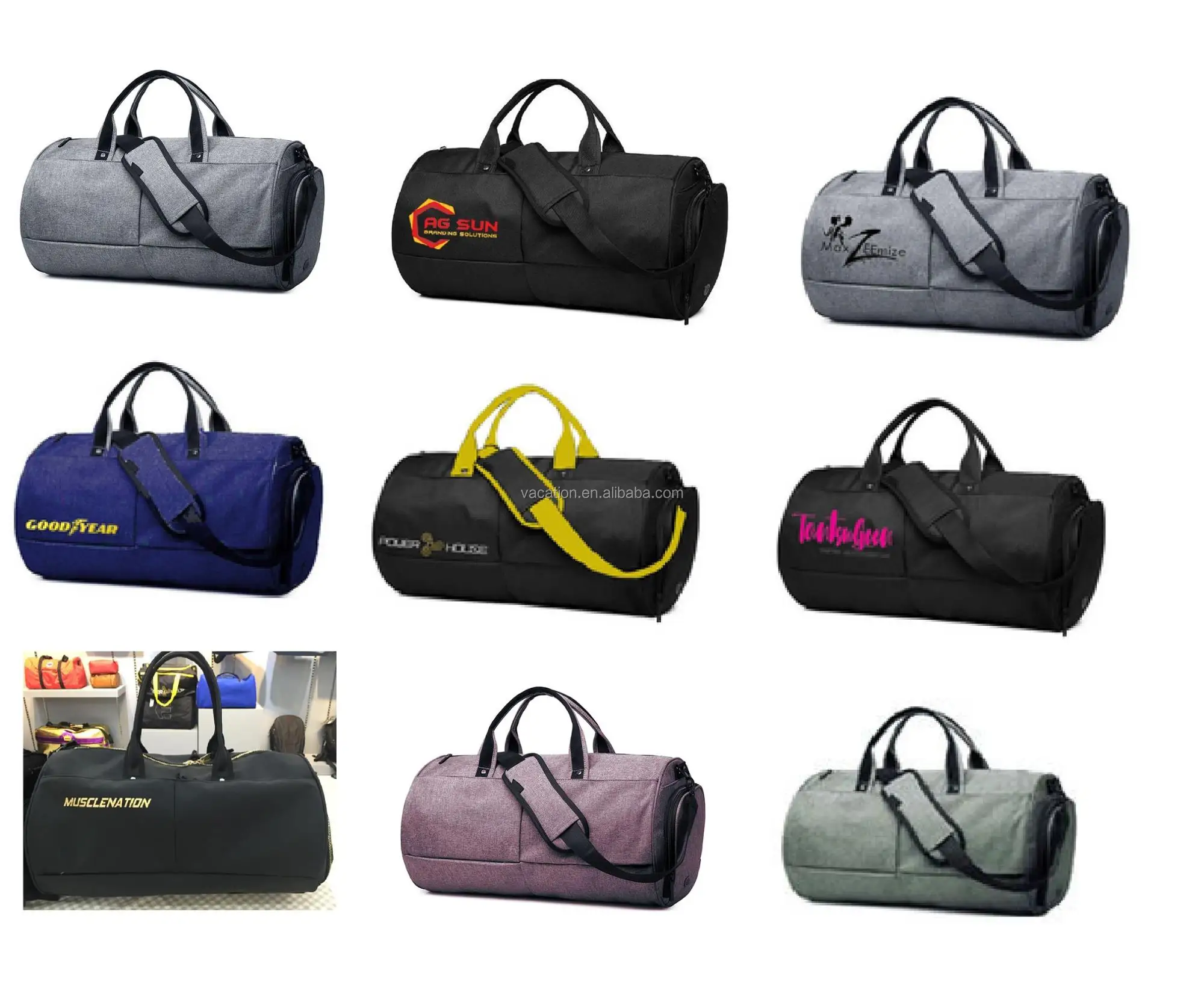 Black Modern Gym Bag For Sport With One Shoulder Buy Gym Bag,Gym Bag