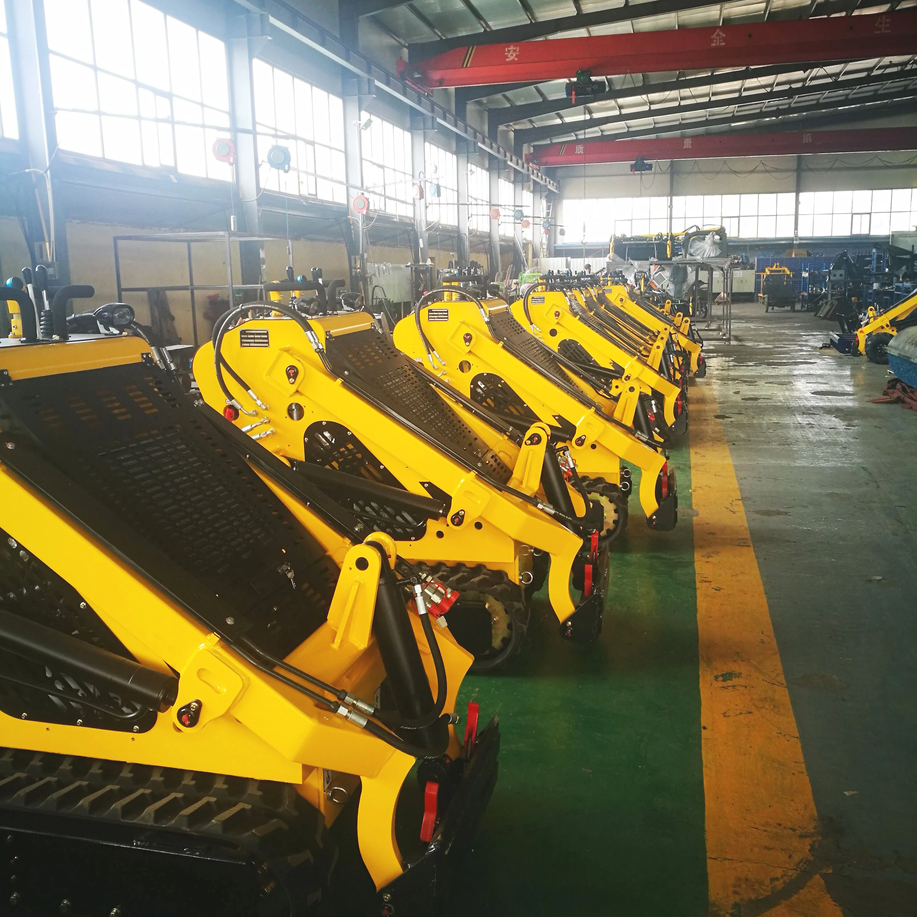 mini loader ready for ship