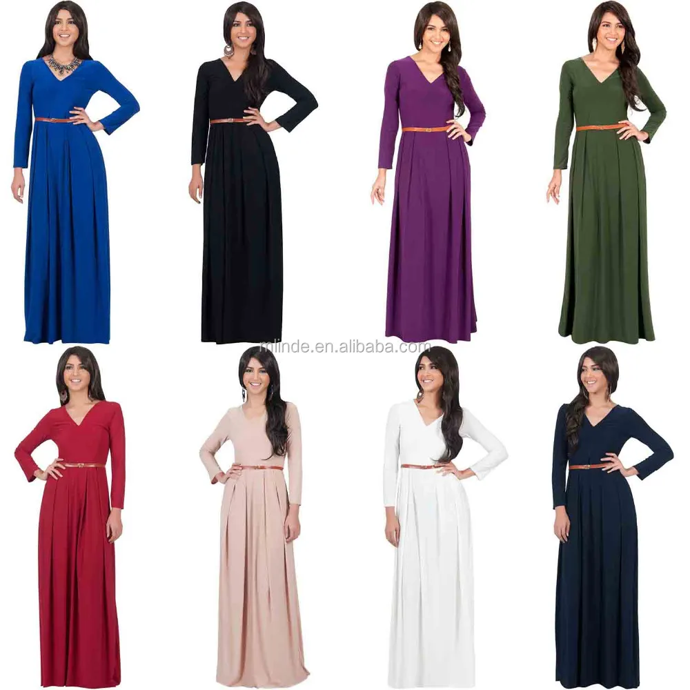 full length casual dresses