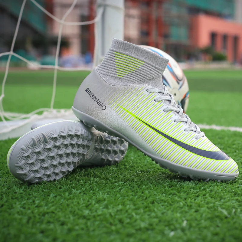 Men's New Styles Spike Synthetic Leather Upper Football Boot Shoes
