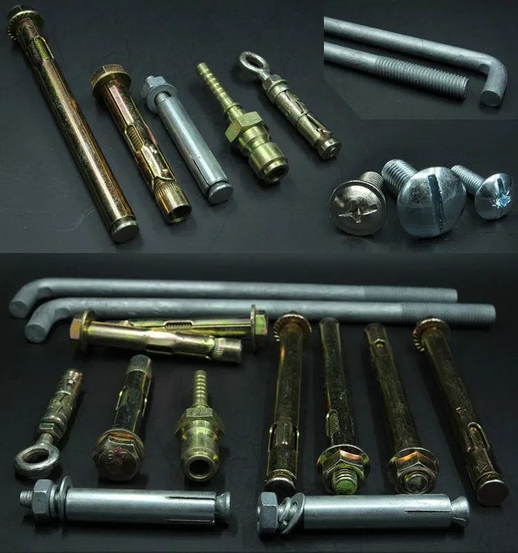 M10 M25 Wood Anchor Bolt M20 M14 M16 M24, Self Drilling J type Anchor