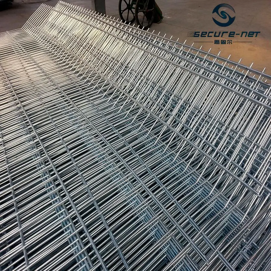 Single Swing Welded Wire Mesh Driveway Gate For Garden Powder Coated