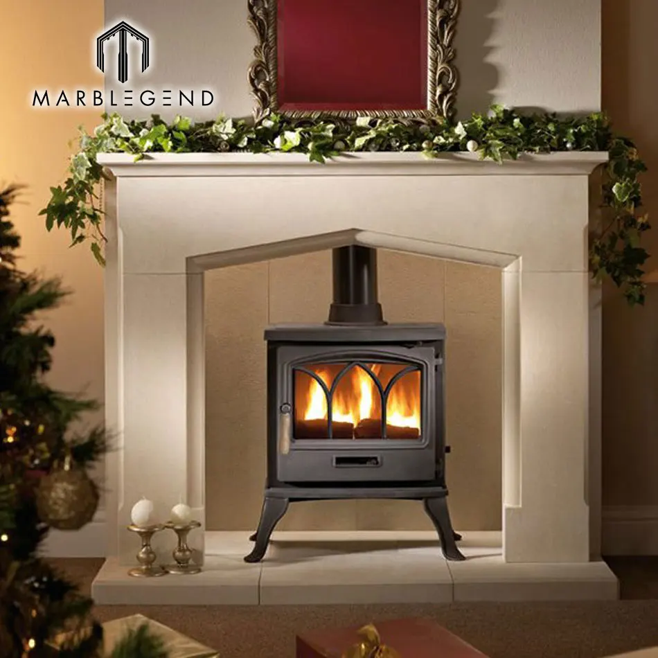 Hot Modern Style Decor Flame Parts Natural Stone Sandstone Hot Modern Style Decor Flame Parts Natural Stone Sandstone Fireplace