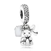 Kailefu Jewellery reflective glass bead 792100CZ