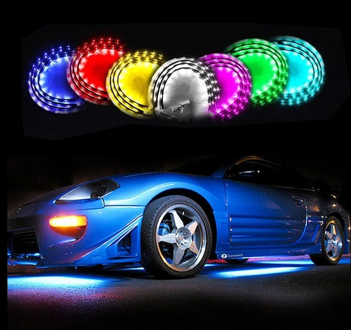 18Color New Version 5050 SMD LED Strip RGB LED Truck Under Body Neon Accent LED Lights Kit