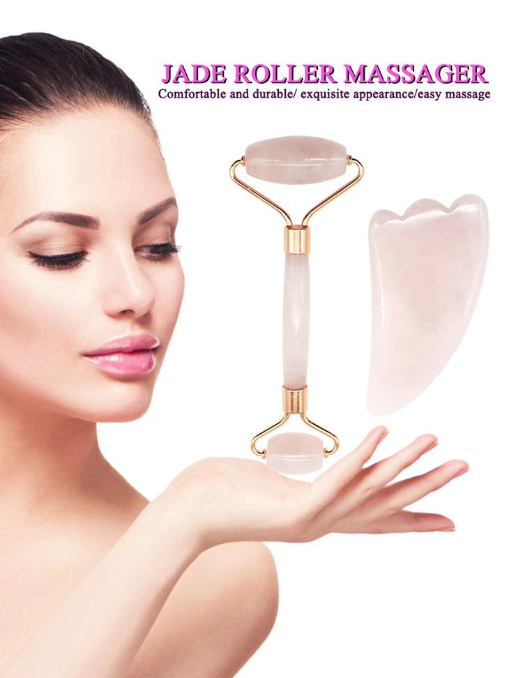 New Arrival Anti Aging Natural Bed Massage Massager Facial Face Jade