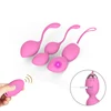 3pcs in a set wireless remote control vibrating Weighted kegel ball