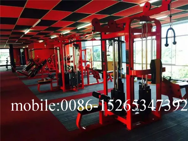 black and red gym
