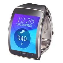 Black Metallic Replacement Wristband Fitness Bracelet Strap For SAMSUNG Gear S R750 Steel Belt With Debugger