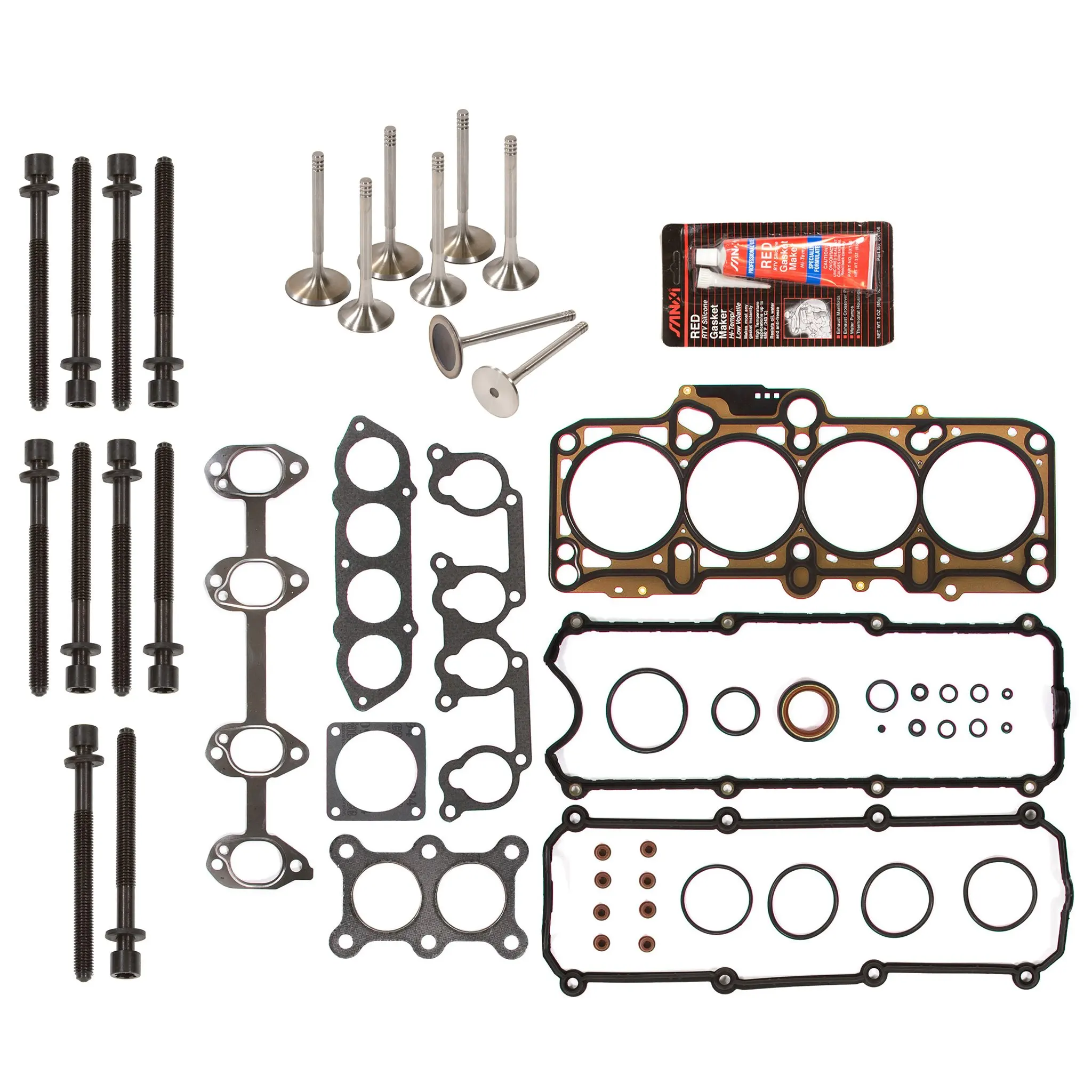 SCITOO Head Gasket Bolts Set Replacement for Chevrolet Metro Geo Metro 89-00 Head Gaskets Kit Sets