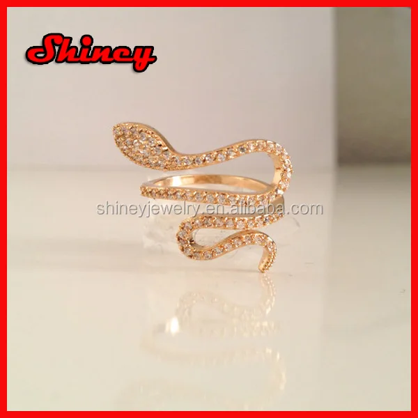 925 sterling silver high quality thin circle chain full finger knuckle ring