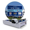 2019 Inkjet Large Format LED Flatbed UV Printer With Epson Printhead
