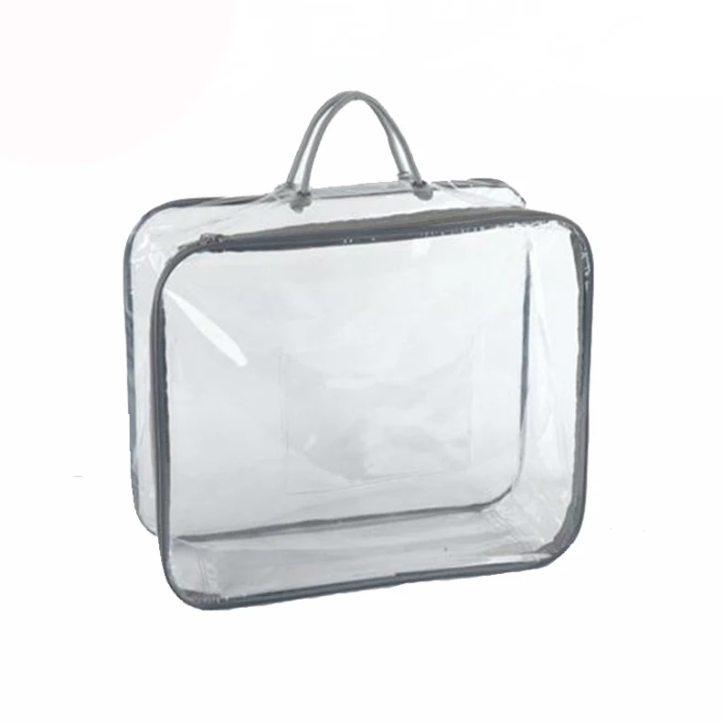 clear plastic comforter bags