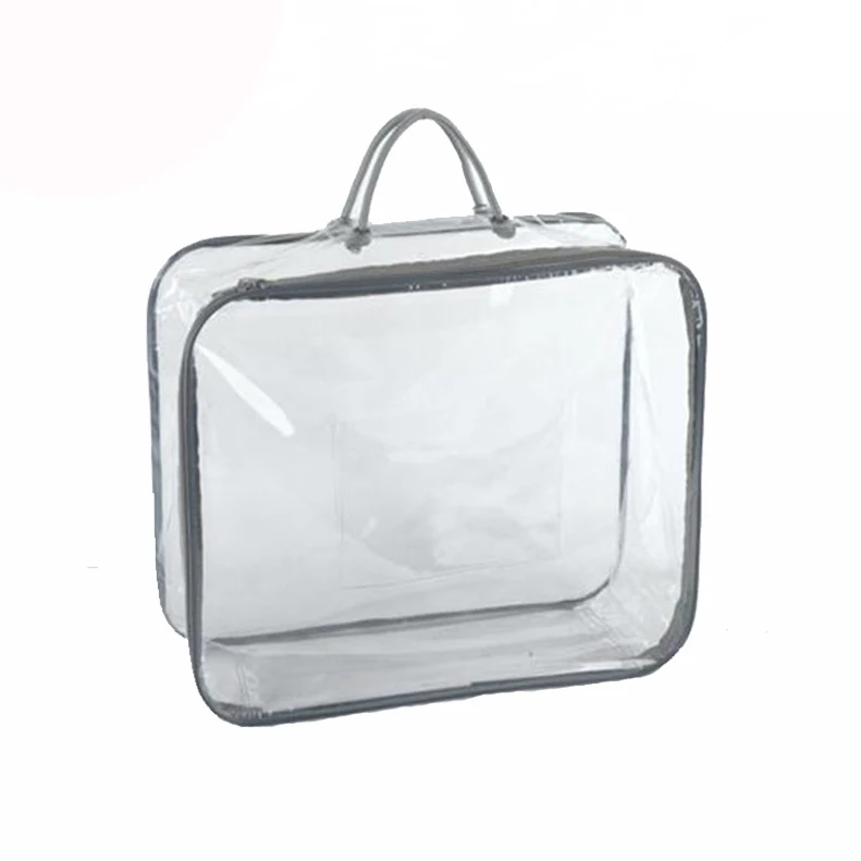 clear comforter bag