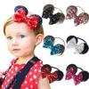 Wholesale Girl Newborn Mouse Ear Sequin Glitter Big Bow Hair Headband