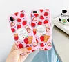 Cartoon strawberry phone case for iphone x, for apple XSMax 7p/8p four anti-drop protective tpu cover cases