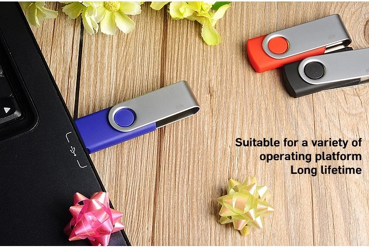 Bulk swivel usb stick 8GB 16GB 32GB flash drive 2GB 4GB memory - ANKUX.COM