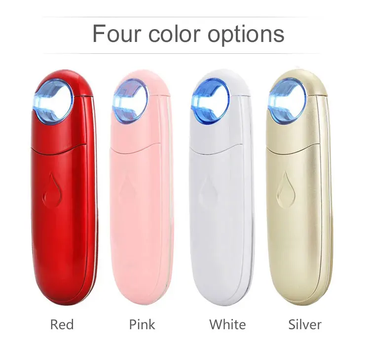 Beauty Moisturizer Ionic Rechargeable Portable Nano Sprayer Facial Steamer Machine