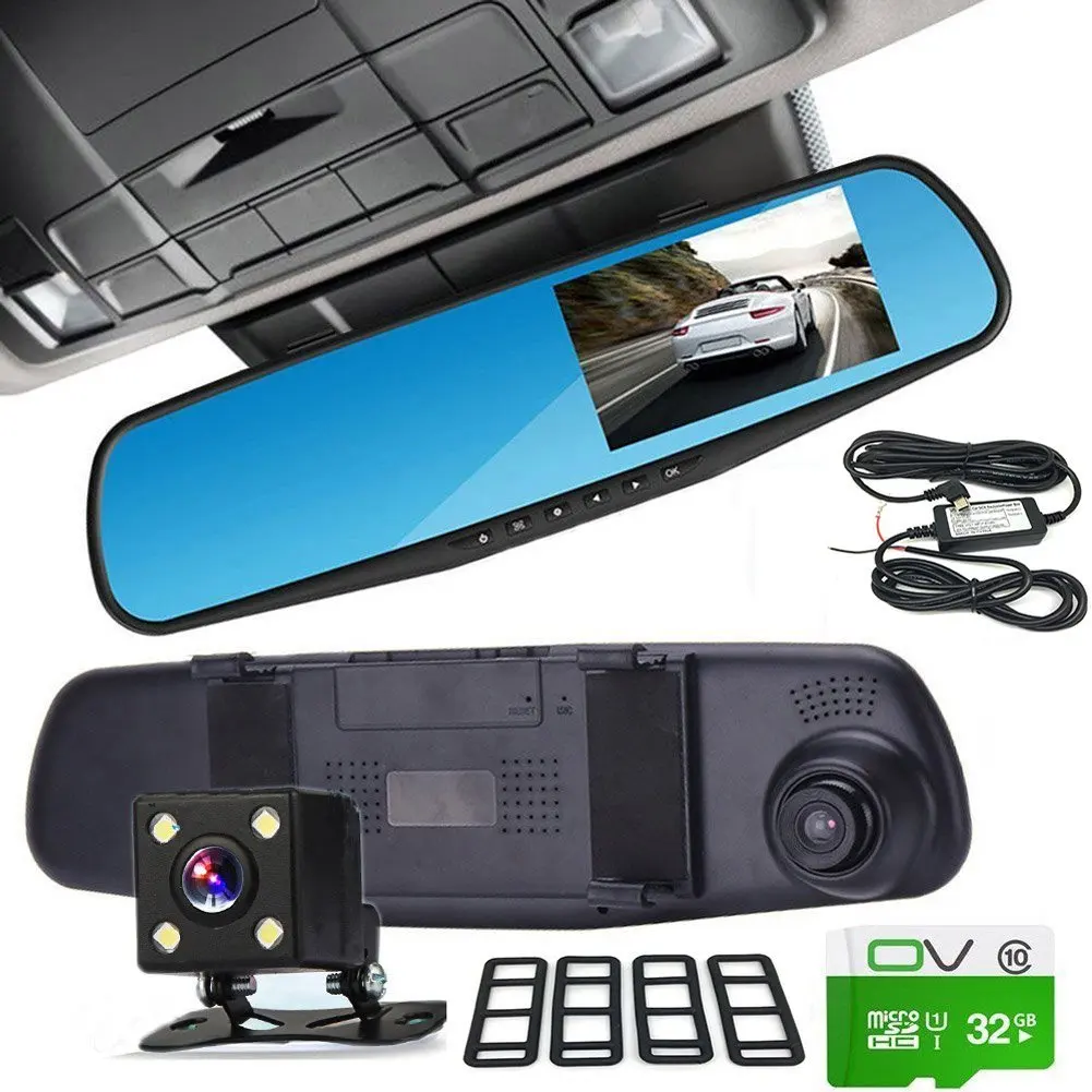 Buy Dash Cam, RX 32GB Dual Lens Car Camera, Car Video Recorder for