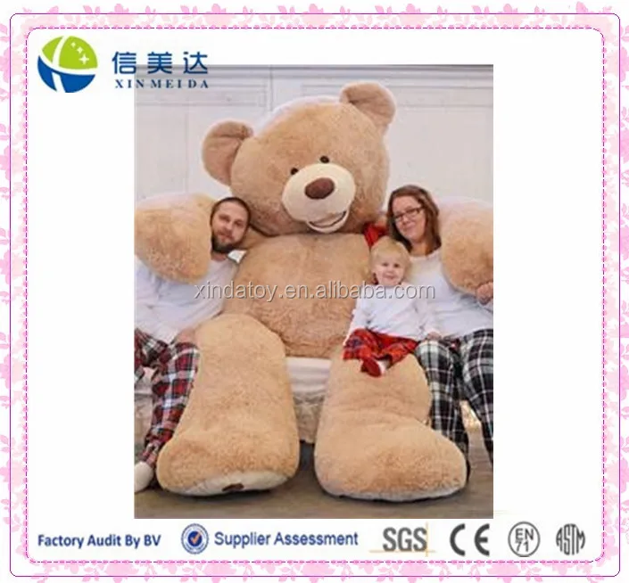 giant teddy bear unstuffed