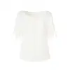 2019New design Lady blouses lace top pearl solid color blouses &women tops and blouses