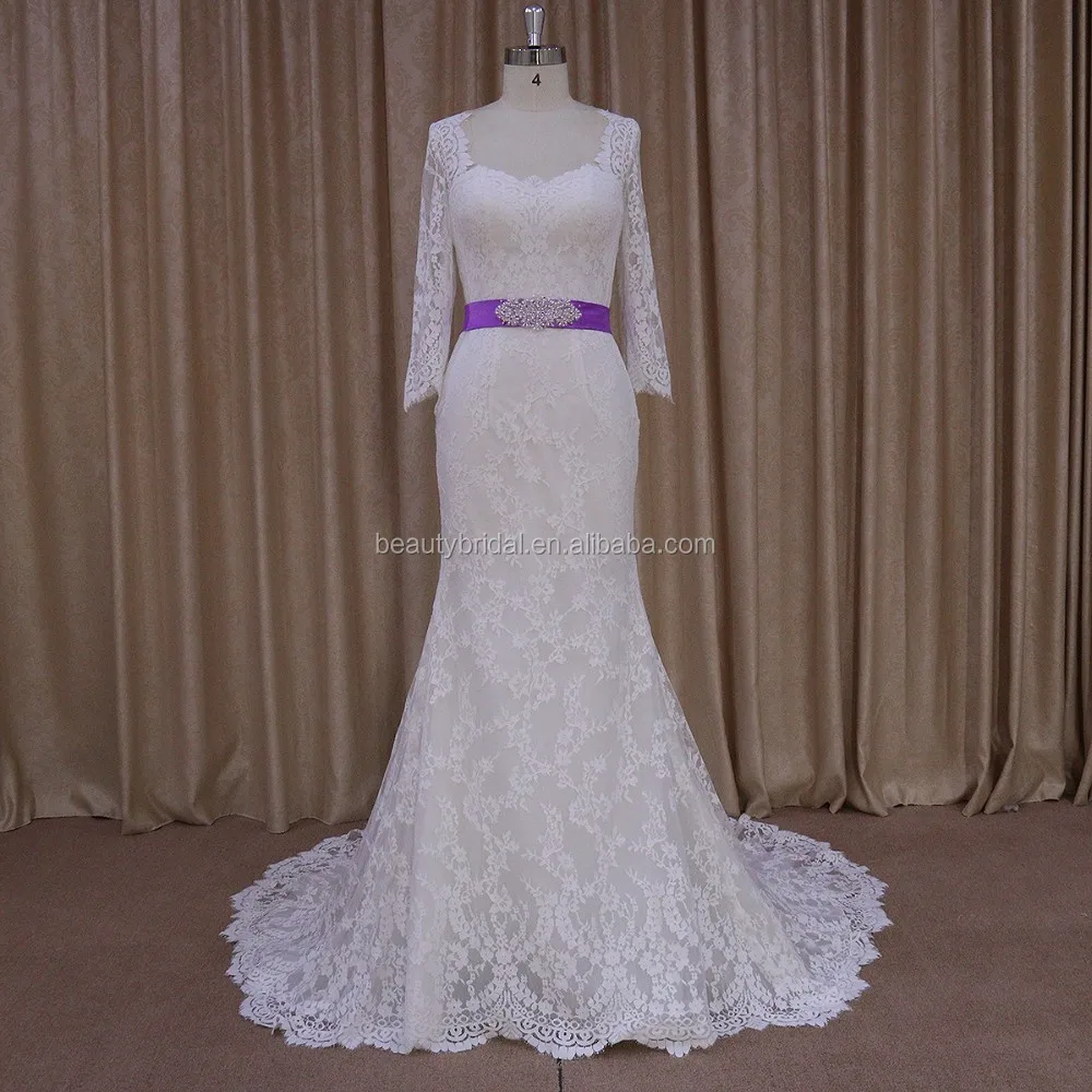 Custom Made V-neck Tulle Wedding Dress In Turkey - Buy