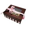 Brand of Hongyun pretty design chocolate box packaging with tray