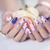 Free samples full coverage self-adhesive free nail stickers