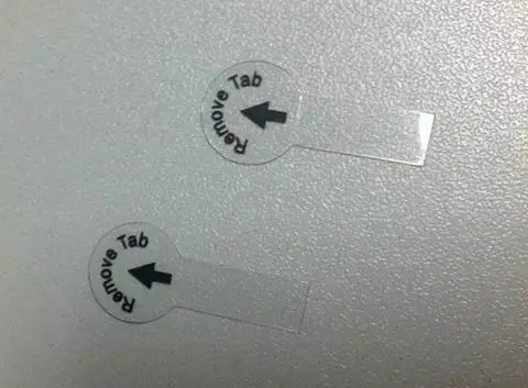 plastic pull tab