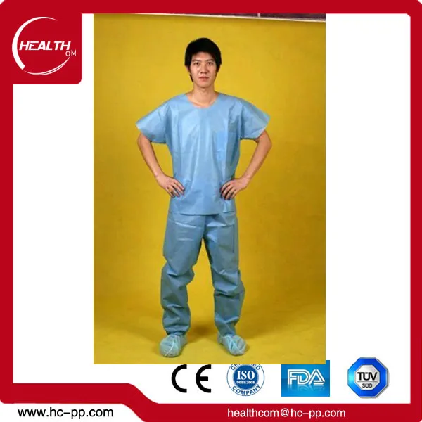 Disposable Manufacture Hospital Medical Nurse Scrub Uniform Ceil Blue Suit Women S Scrub Set Buy Nurse Scrub Medical Nurse Scrub Women S Scrub Set