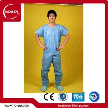 Disposable Manufacture Hospital Medical Nurse Scrub Uniform Ceil Blue Suit Women S Scrub Set Buy Nurse Scrub Medical Nurse Scrub Women S Scrub Set