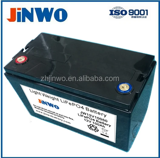 12V 100AH LiFePO4 Lithium Battery with 150A BMS