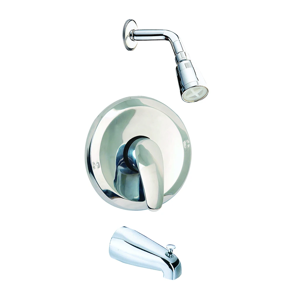 Zinc Handle Tub Shower Faucet Upc Shower Faucet Parts Automatic