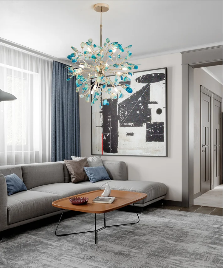 new modern indoor designer led home decor ceiling gold chandeliers pendant lights