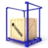 Positive / inverted fixing frame Steel Stacking Rack Used for Goods Storage
