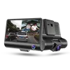 4.0 Inch fhd 1080P car dvr 120 Degree Wide Angle 3 channel dash cam with night vision