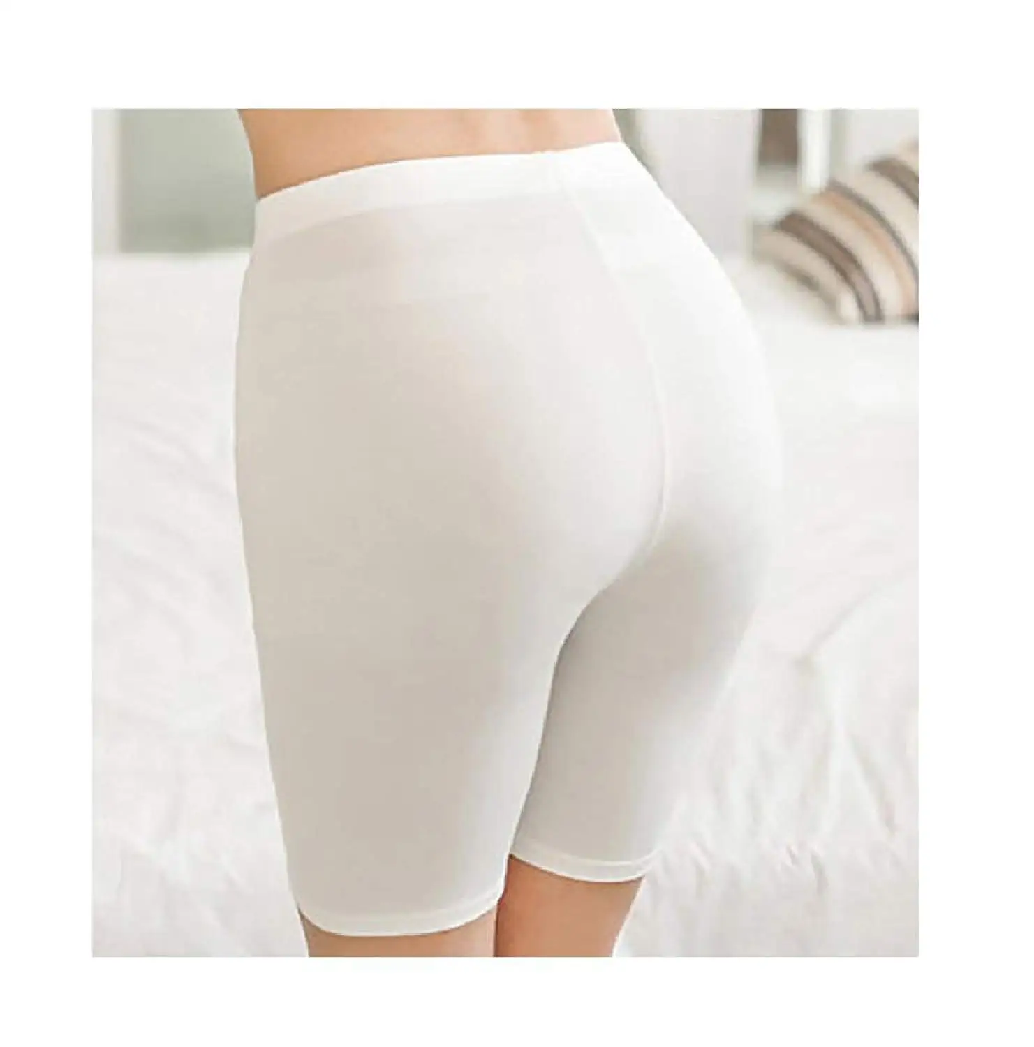 women's white capri leggings